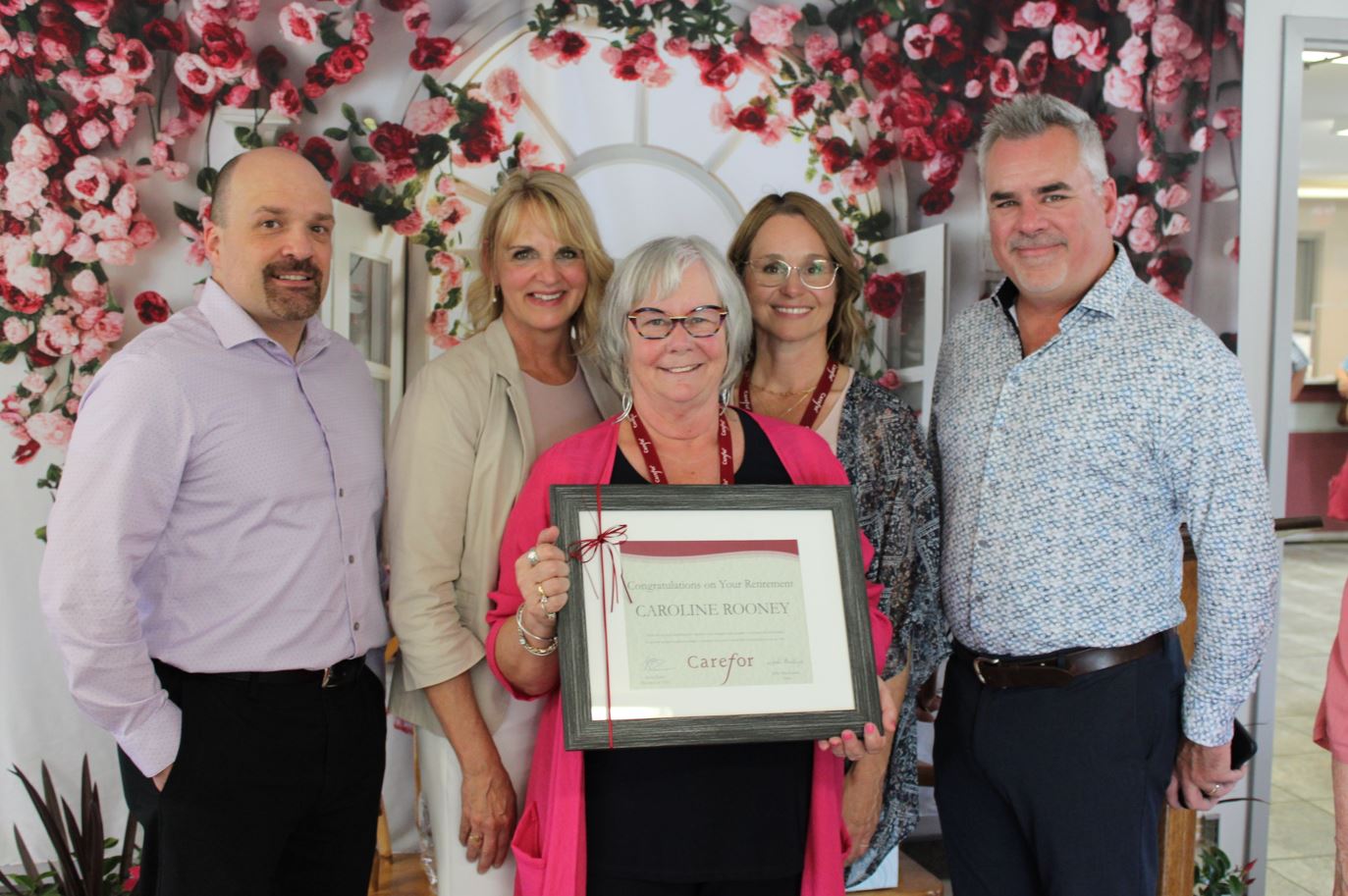 Caroline Rooney Retires from Carefor After 30 Years - Carefor